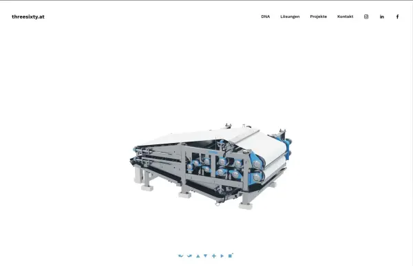 Andritz Twin Wire Press — Interaktiver Anlagen-Viewer