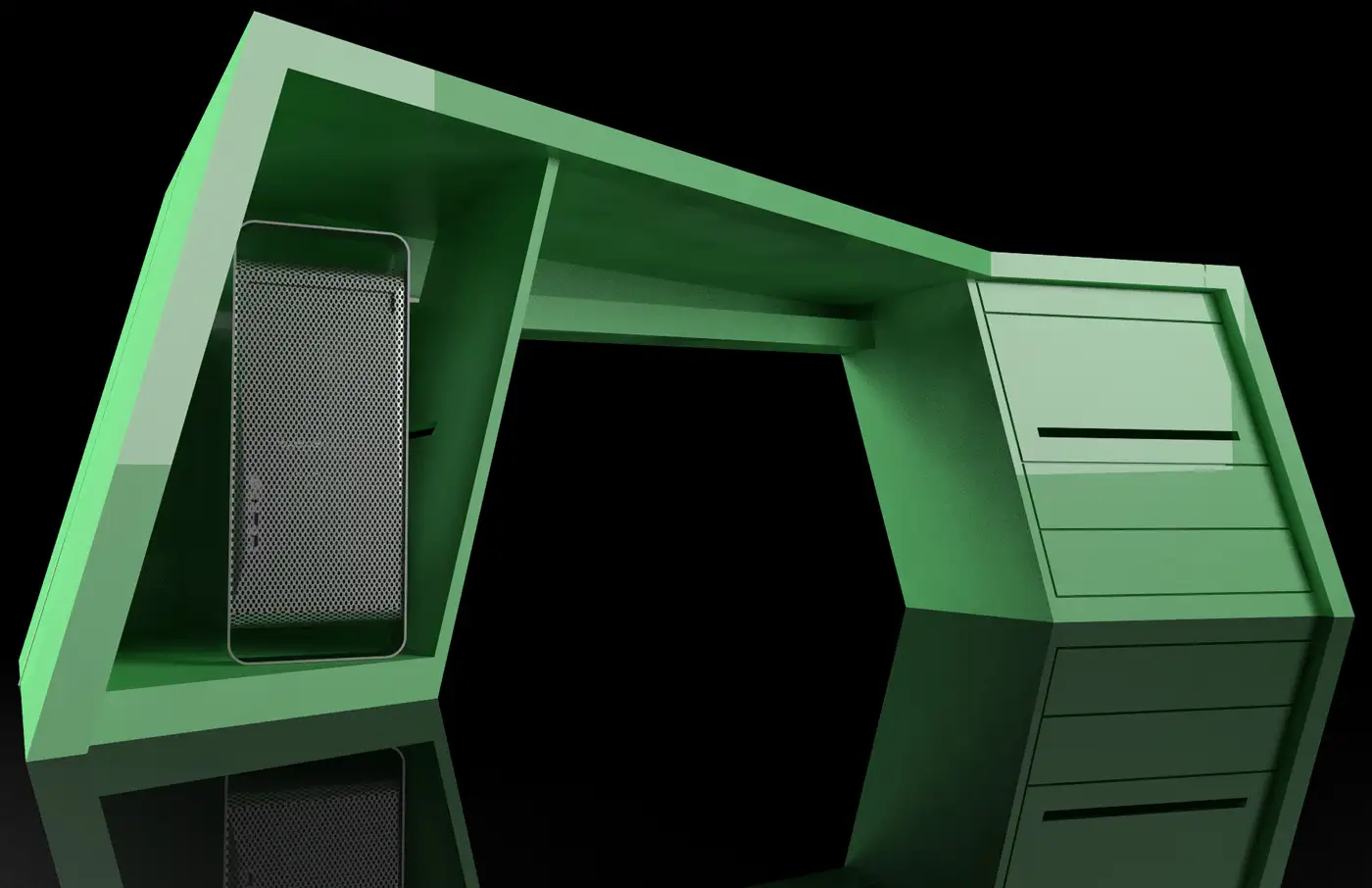 Design Table — 3D Visualisierung