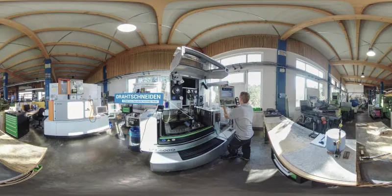 ELT Friedberg — 360 Video Drahtschneiden Produktion