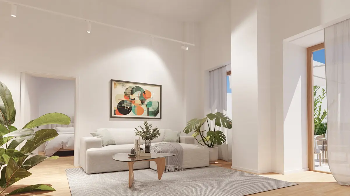 Daheim am Hauptplatz Frohnleiten — Wohnzimmer Interior