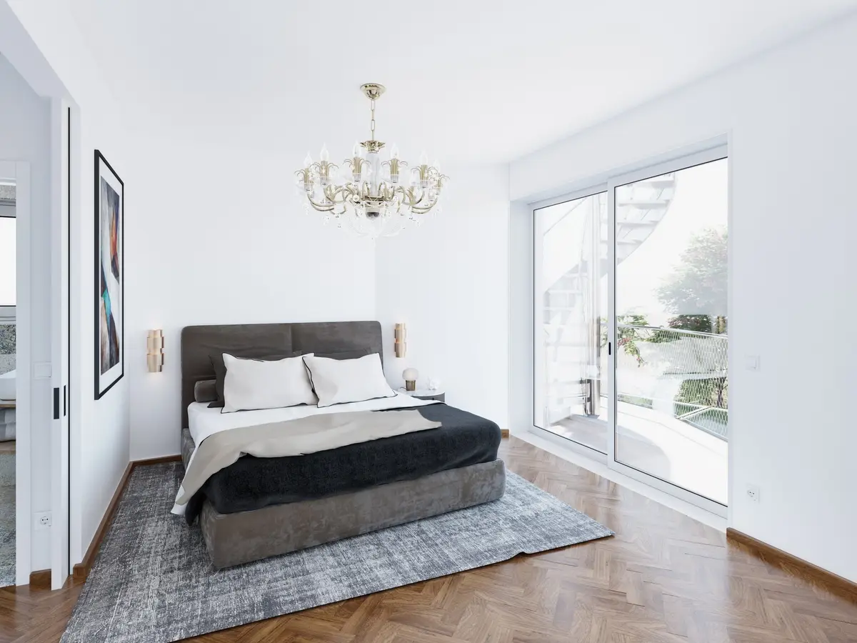 Graziös Barock Suite Schlafzimmer