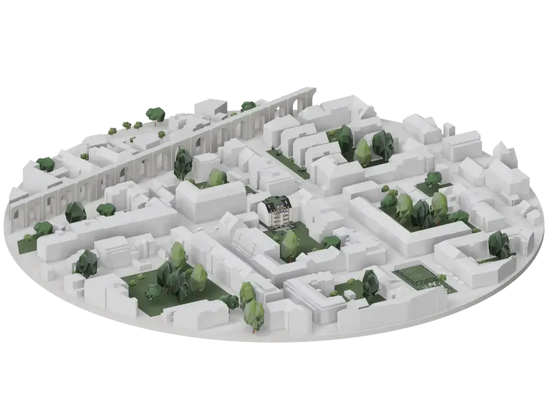 3D Immo Viewer — interaktives Webmodell