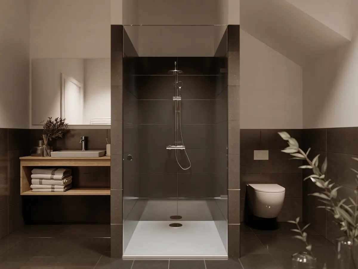 Almappartements Lachtal — Badezimmer Interior
