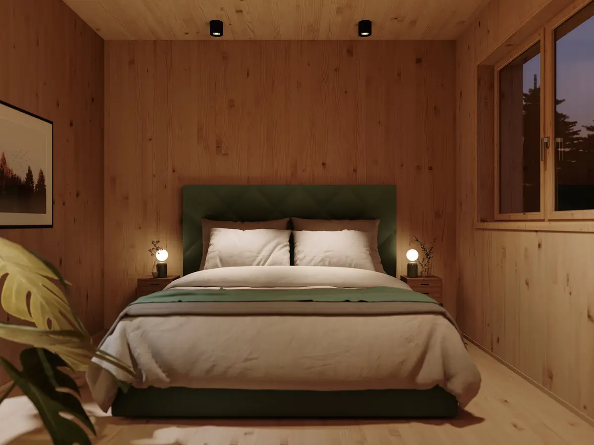 Almappartements Lachtal — Schlafzimmer Interior