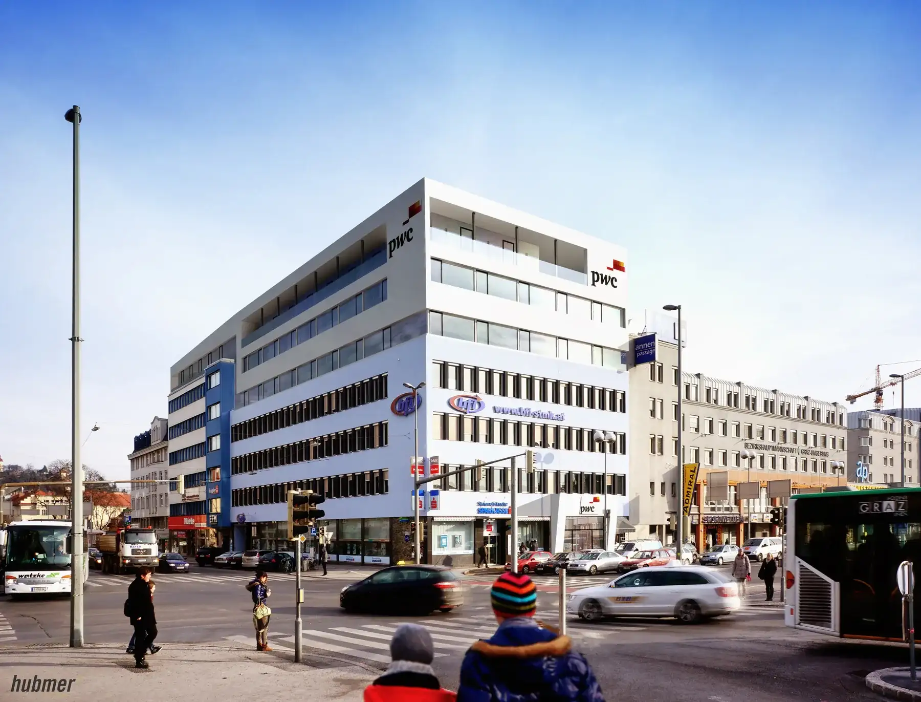 Officebuilding — 3D Visualisierung