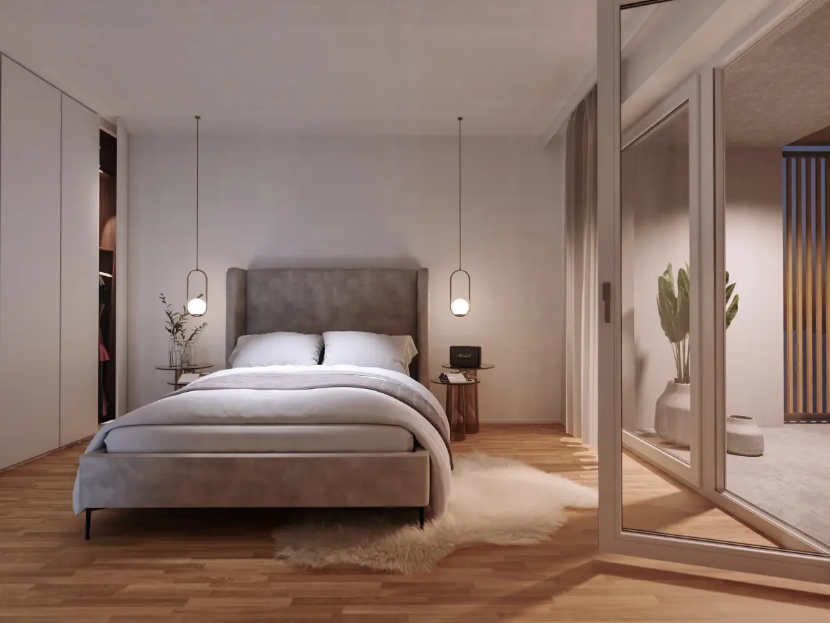 Domus Faber Leibnitz — Schlafzimmer Interior