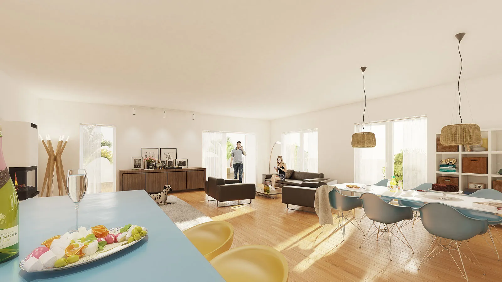 Peter Rosegger Wohnpark — 3D Visualisierung