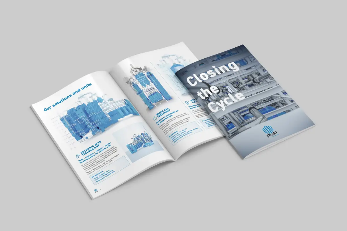 P&P Industries „Closing the Cycle" — chinesischsprachige Ausgabe für Harbin Boao