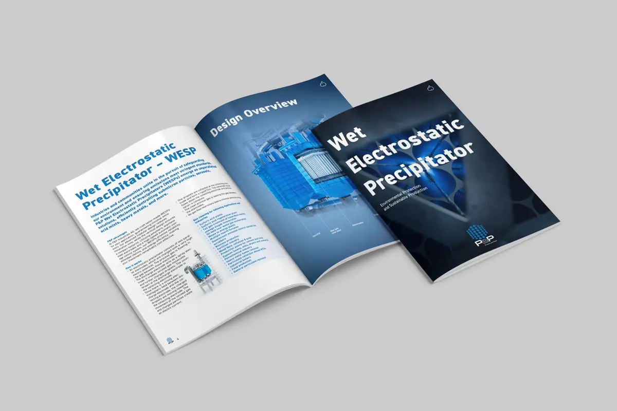 P&P Industries WESP — Doppelseite „Design Overview"
