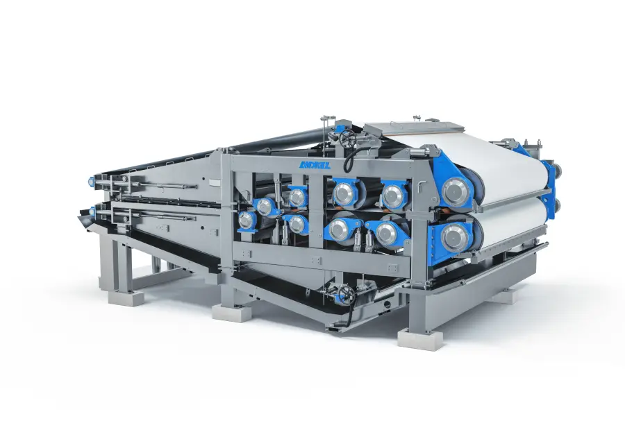 Andritz Twin Wire Press — 3D Product Viewer