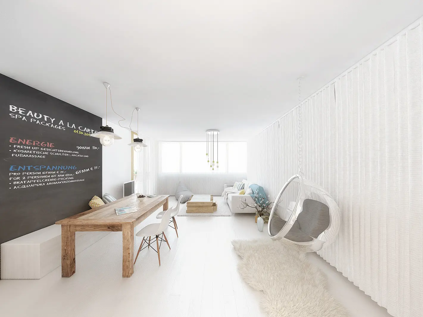 Relax Suite Modern — Interior-Visualisierung Falkensteiner Therme & Golf Hotel Bad Waltersdorf