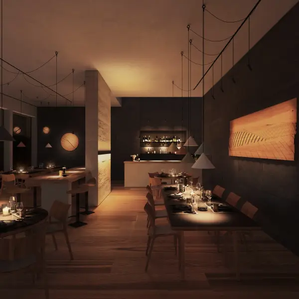 XAL Milano Umami — Leuchtenvisualisierung